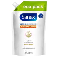 Sanex creme de douche dermo nourissante surgras 450ml