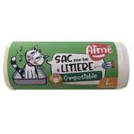 Aimé 8 sacs à litière compostable 50x38 5cm