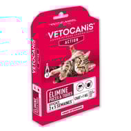Vetocanis insectifuge pour chat pipettes spot-on x3