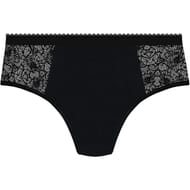 Shorty dentelle menstruelle flux abondant lavable Dim Protect 0HZ NOIR 44/46