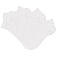 2 paires de socquettes invisibles unies tactel Influx BLANC 37\41