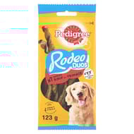 Pedigree rodeo duos récompenses au boeuf et saveur fromage pour chien 123g