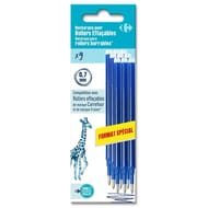 Carrefour 9 recharges bleu