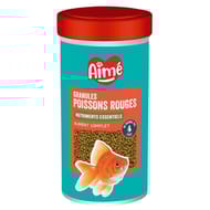 Aimé alimentation poissons rouges granules 100g