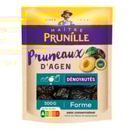 Pruneaux dénoyautés le sachet de 500g