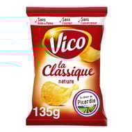 Vico Chips classiques natures 135g