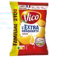 Vico chips extra craquantes nature format familial 270g
