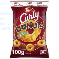 Curly donuts noisettes 100g