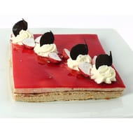 Bavarois fraise 6-8 parts
