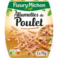 Fleury michon allumettes de poulet 2x75g