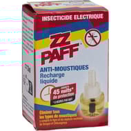 ZZ paff recharge liquide anti moustiques 45 nuits