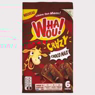Whaou! crèpes choco max crazy x6 180g