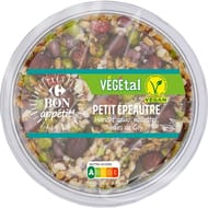 Carrefour bon appetit salade petit épeautre haricots azuki noisettes et baies de goji 250g
