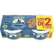 Petit navire rillettes de thon olives démarche responsable 250g
