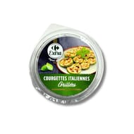 Carrefour extra courgettes italiennes grillées 90g