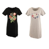 Liquette manches courtes femme GRIS CHINE T50\52