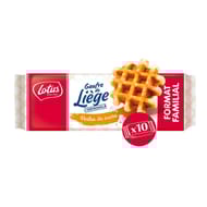 Lotus gaufre de liège nature x10 450g