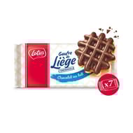 Lotus gaufres de Liège chocolat au lait x7 363g
