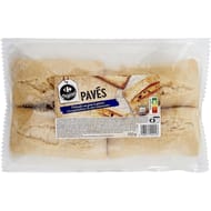 Carrefour original 4 pavés précuits au four à pierre 300g