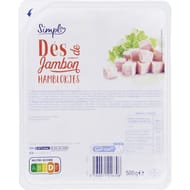 Simpl dés de jambon 500g