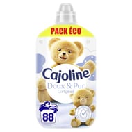 Cajoline xxl doux & pur l'original 88 lavages 1.84l