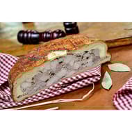 Tourte rustique aux cèpes et riesling
