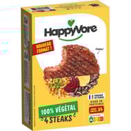 Happyvore steak végétal et gourmand 400g