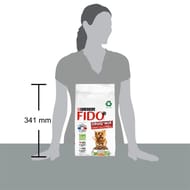 Fido croq mix Croquettes pour petits chiens de moins de 25kg boeuf, légumes - 1 KG