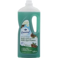 Carrefour essential nettoyant multi-surfaces parfum pin 1.5l