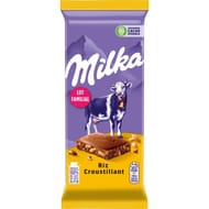 Milka riz croustillant lot familial 6x100-600g