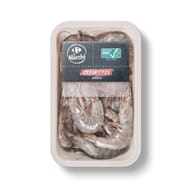 Crevette crue decongelees vannamei asc 400g carrefour