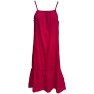 Robe fines bretelles FUSHIA 48