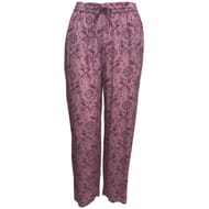 Pantalon fluide ROSE AOP T44