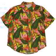 Chemise manches courtes GREEN LEAF AOP T48
