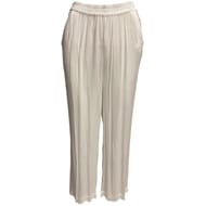 Pantalon fluide femme BLANC T48