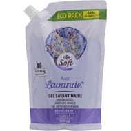 Carrefour soft gel lavant mains lavande 500ml