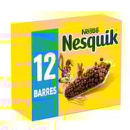 Nesquik 12 barres céréales et lait grand format 300g