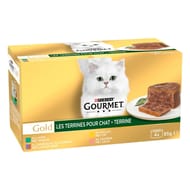 Gourmet gold terrines 4x85g
