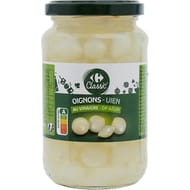 Carrefour classic' oignons au vinaigre 190g