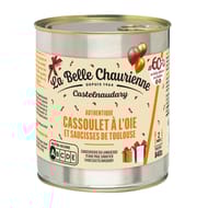 La belle chaurienne cassoulet au confit d'oie 840g