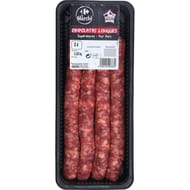 Chipolatas longues x4 280g Carrefour le marché