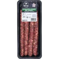 Chipolatas aux herbes x4 320g Crrefour le marché