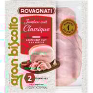 Rovagnati gran biscotto jambon cuit classique 2 tranches 60g