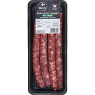 Carrefour le marché chipolatas au thym x4 320g