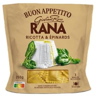 Rana pâtes fraîches ravioli ricotta et épinards 250g