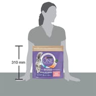 Purina one chat sensible croquettes pour chat adulte au saumon et au riz - 1,5 KG