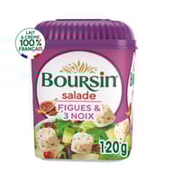 Boursin salade figue et noix 120 g