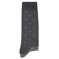 2 paires de mi chaussettes losanges homme BLEUFORET ED6 GRIS FLANELLE/GRIS T39\42