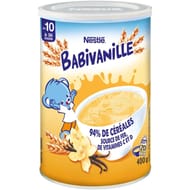 Nestle babivanille des 10 mois boite metal 400g