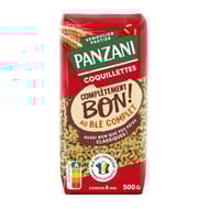 Panzani pâtes coquillettes complétement bon 500g